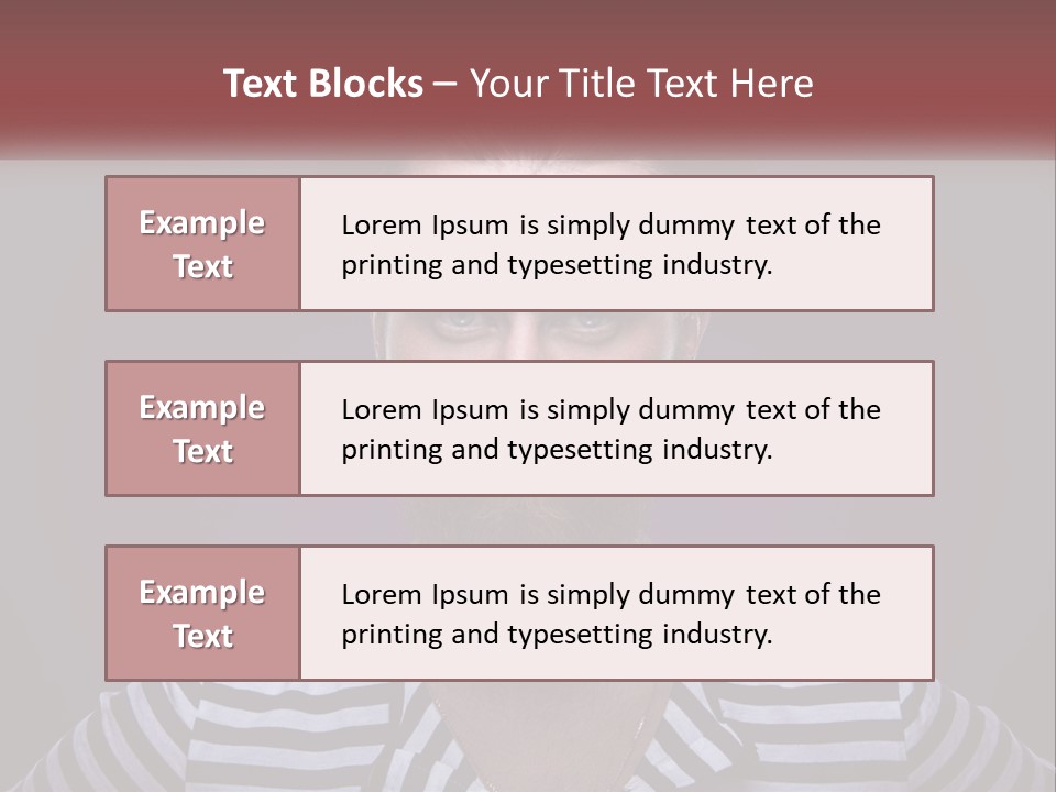 A Man With A Beard Wearing A Hat PowerPoint Template