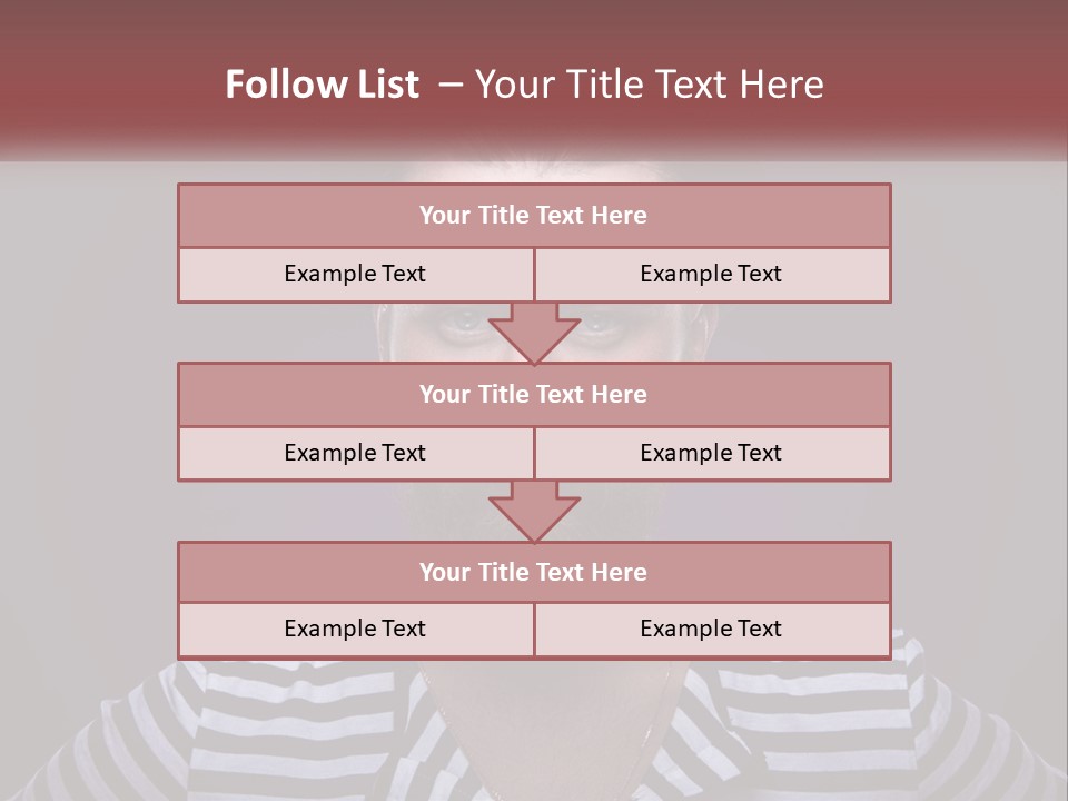 A Man With A Beard Wearing A Hat PowerPoint Template