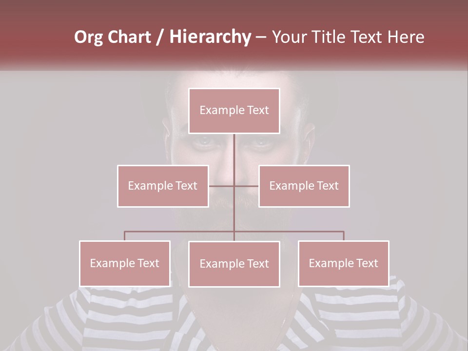 A Man With A Beard Wearing A Hat PowerPoint Template