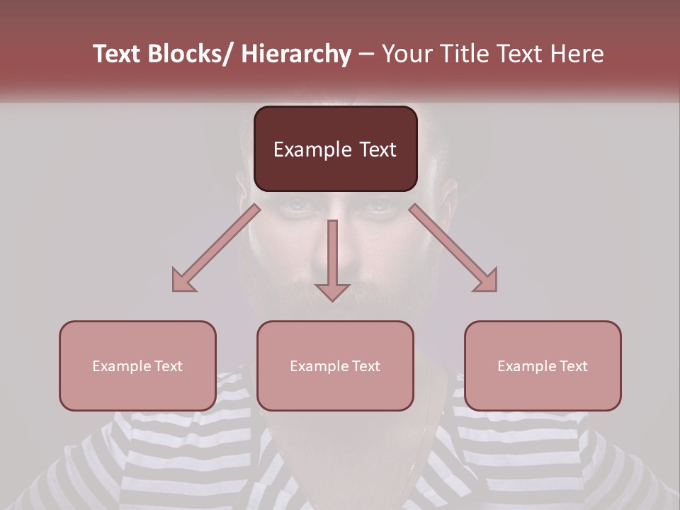 A Man With A Beard Wearing A Hat PowerPoint Template