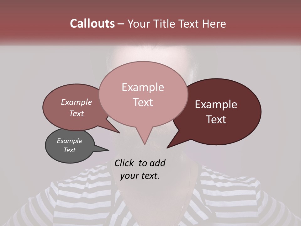 A Man With A Beard Wearing A Hat PowerPoint Template