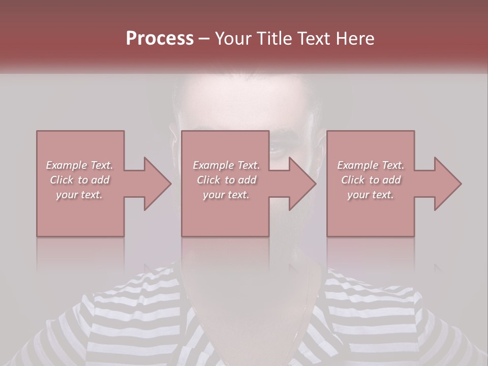A Man With A Beard Wearing A Hat PowerPoint Template