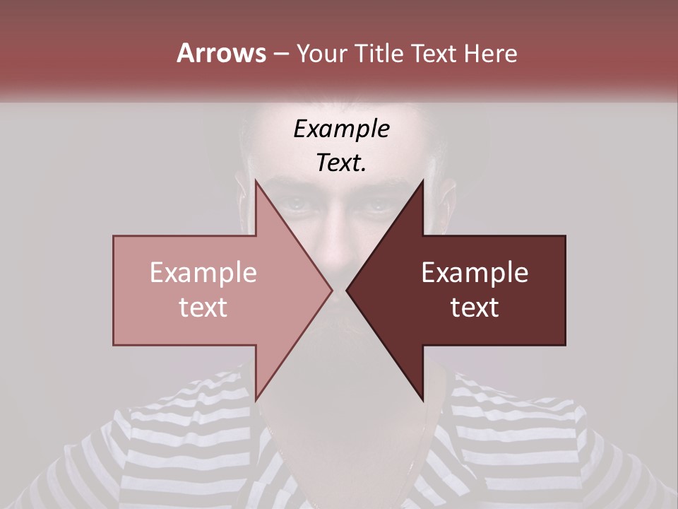 A Man With A Beard Wearing A Hat PowerPoint Template