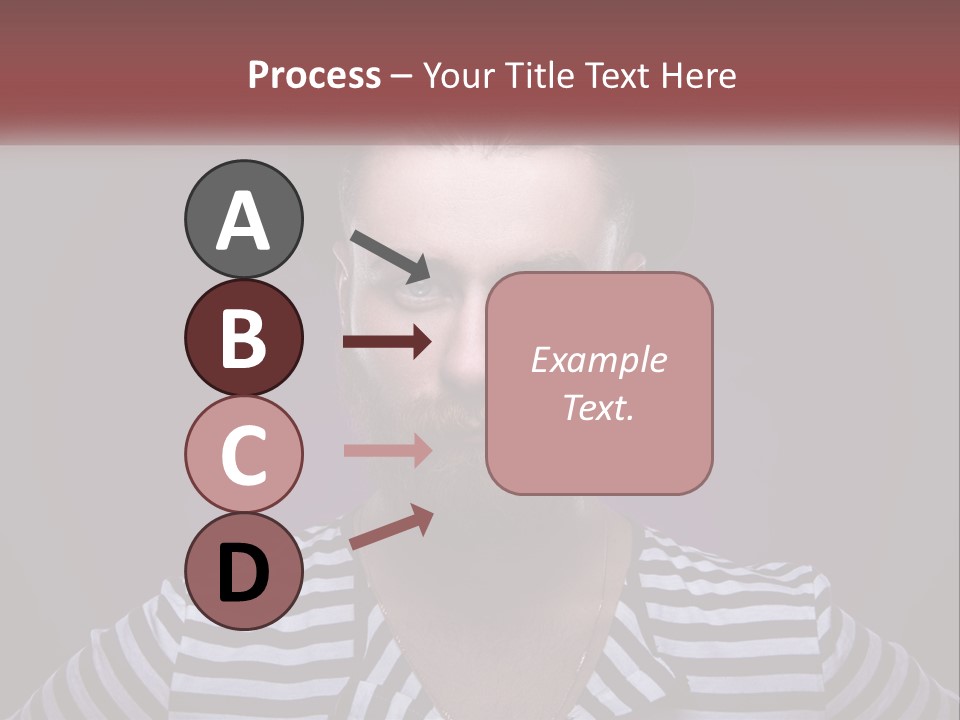 A Man With A Beard Wearing A Hat PowerPoint Template