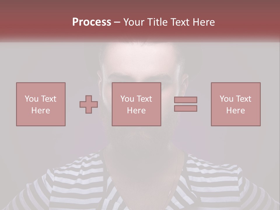A Man With A Beard Wearing A Hat PowerPoint Template
