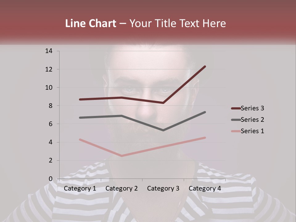 A Man With A Beard Wearing A Hat PowerPoint Template