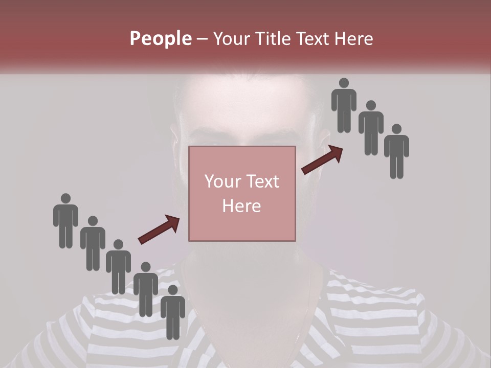 A Man With A Beard Wearing A Hat PowerPoint Template