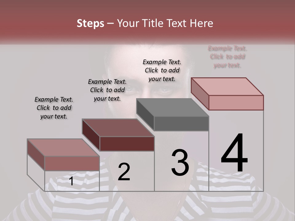 A Man With A Beard Wearing A Hat PowerPoint Template