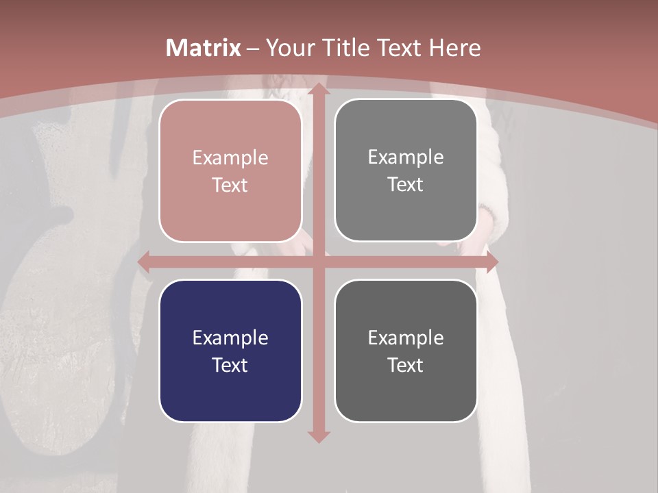 A Man Standing In Front Of A Wall With Graffiti On It PowerPoint Template