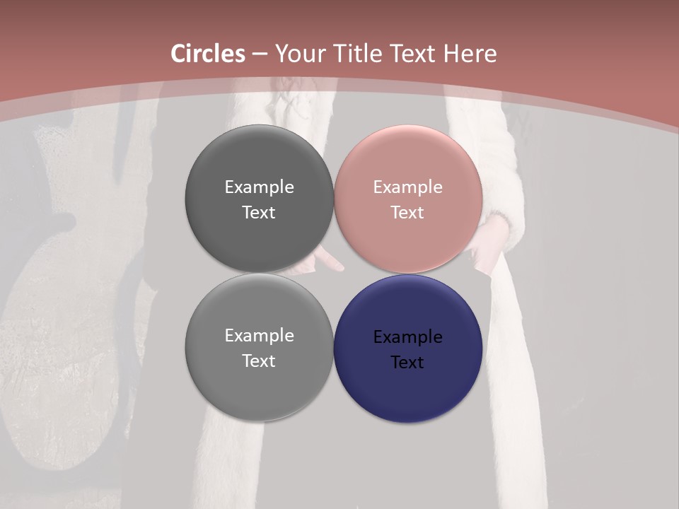 A Man Standing In Front Of A Wall With Graffiti On It PowerPoint Template