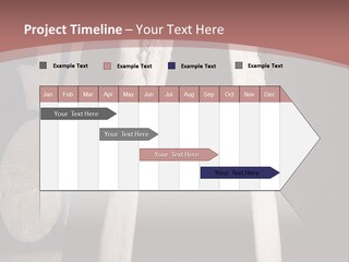 A Man Standing In Front Of A Wall With Graffiti On It PowerPoint Template