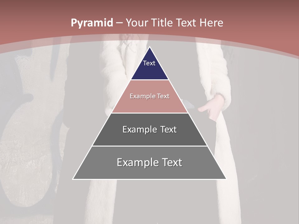 A Man Standing In Front Of A Wall With Graffiti On It PowerPoint Template