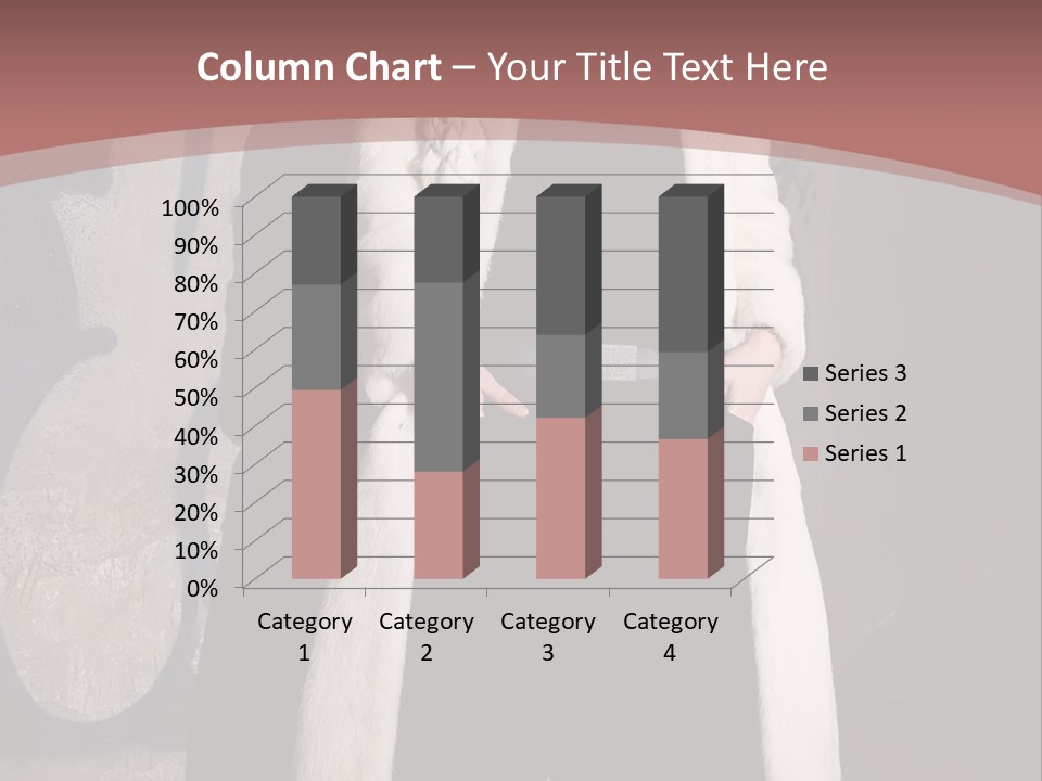 A Man Standing In Front Of A Wall With Graffiti On It PowerPoint Template