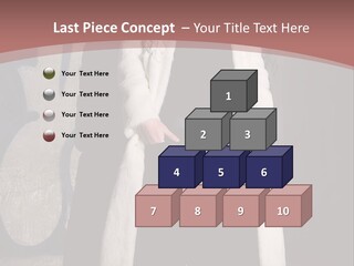 A Man Standing In Front Of A Wall With Graffiti On It PowerPoint Template