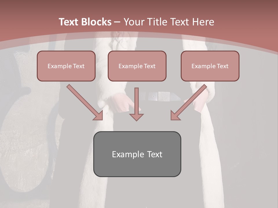 A Man Standing In Front Of A Wall With Graffiti On It PowerPoint Template