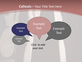 A Man Standing In Front Of A Wall With Graffiti On It PowerPoint Template