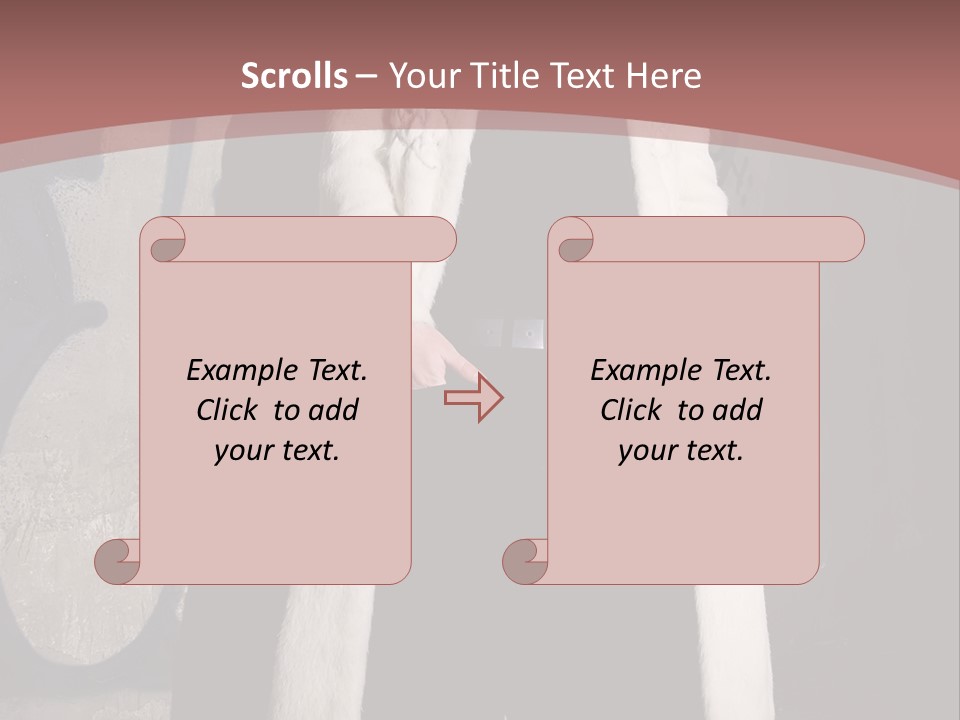 A Man Standing In Front Of A Wall With Graffiti On It PowerPoint Template