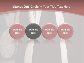 A Man Standing In Front Of A Wall With Graffiti On It PowerPoint Template