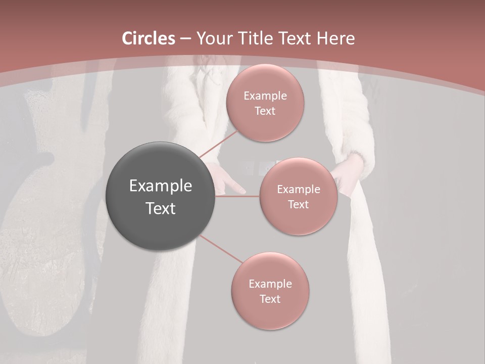 A Man Standing In Front Of A Wall With Graffiti On It PowerPoint Template