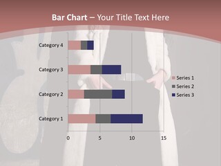 A Man Standing In Front Of A Wall With Graffiti On It PowerPoint Template