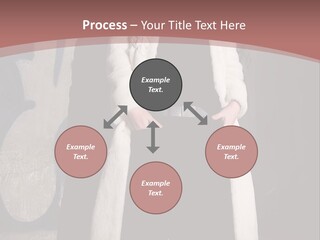 A Man Standing In Front Of A Wall With Graffiti On It PowerPoint Template