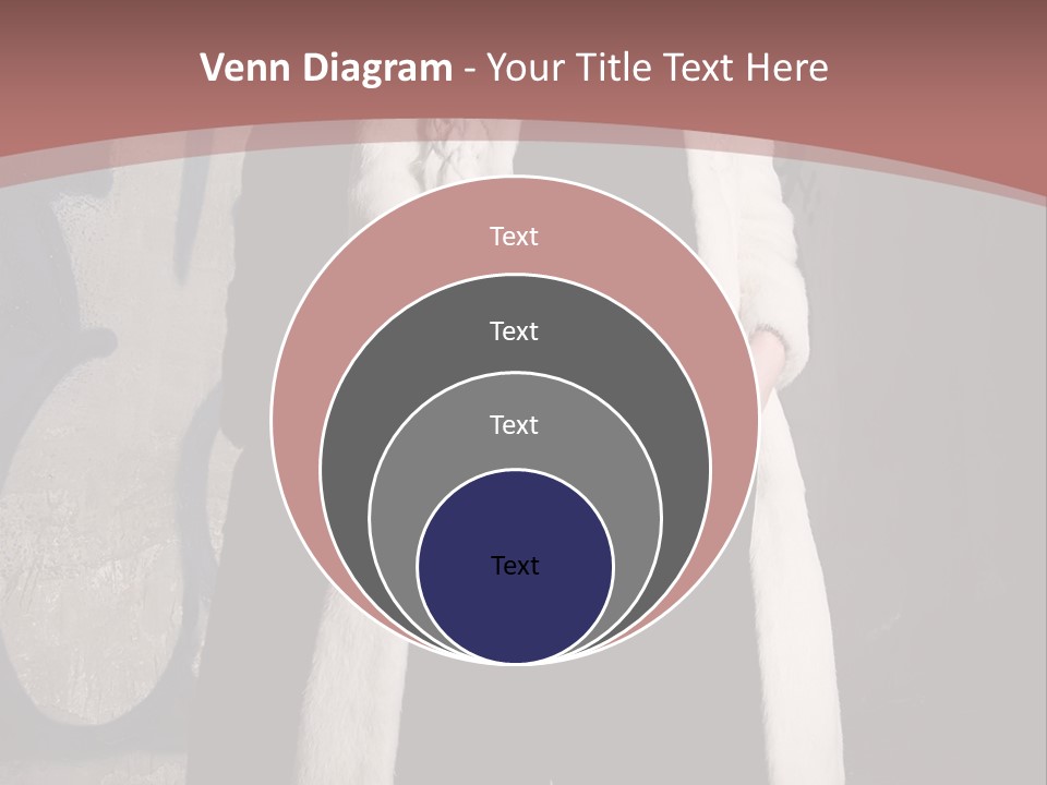 A Man Standing In Front Of A Wall With Graffiti On It PowerPoint Template