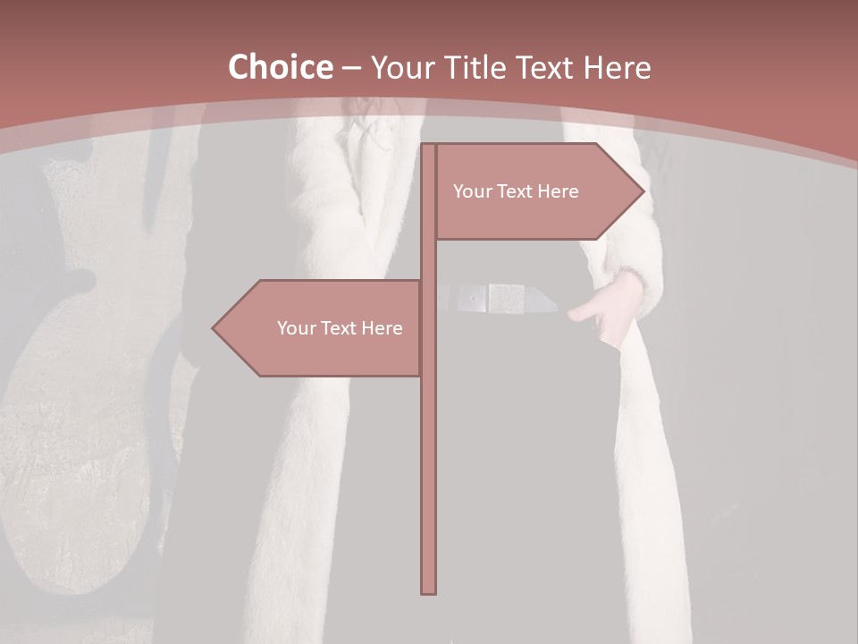 A Man Standing In Front Of A Wall With Graffiti On It PowerPoint Template