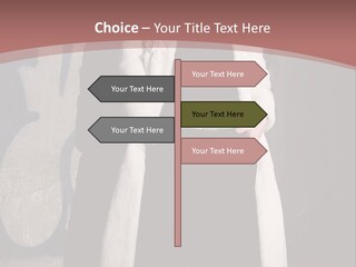 A Man Standing In Front Of A Wall With Graffiti On It PowerPoint Template