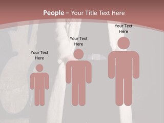 A Man Standing In Front Of A Wall With Graffiti On It PowerPoint Template