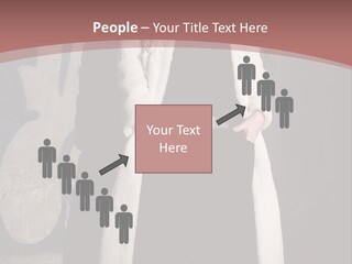 A Man Standing In Front Of A Wall With Graffiti On It PowerPoint Template