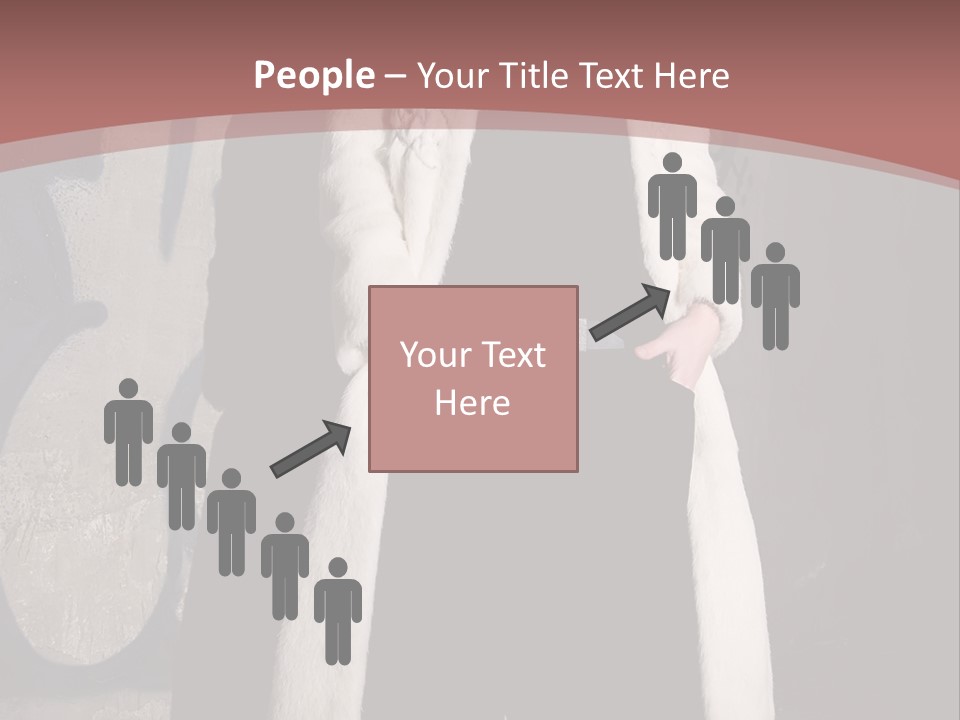 A Man Standing In Front Of A Wall With Graffiti On It PowerPoint Template