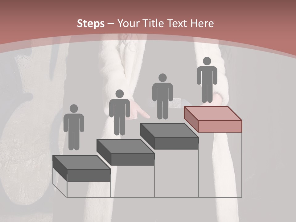 A Man Standing In Front Of A Wall With Graffiti On It PowerPoint Template