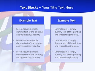 A 3D Image Of A Spiral Of Colored Pencils PowerPoint Template