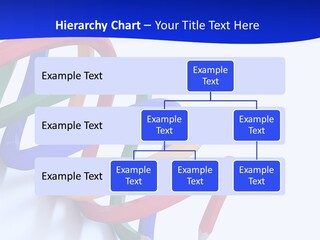 A 3D Image Of A Spiral Of Colored Pencils PowerPoint Template
