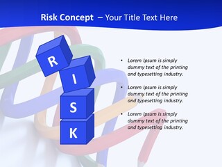 A 3D Image Of A Spiral Of Colored Pencils PowerPoint Template