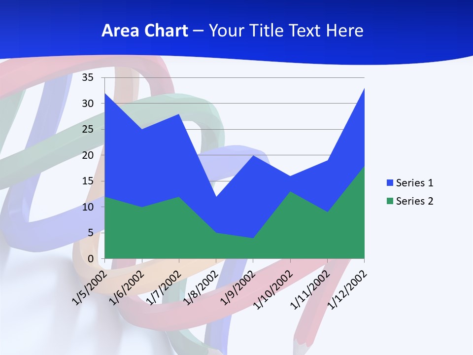 A 3D Image Of A Spiral Of Colored Pencils PowerPoint Template