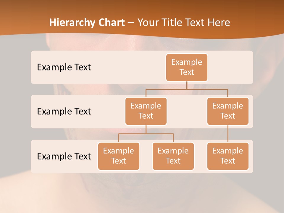A Man With Blood All Over His Face PowerPoint Template