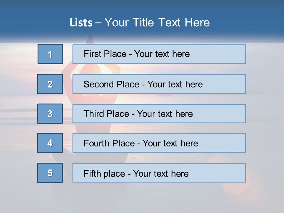 A Woman Doing Yoga On The Beach At Sunset PowerPoint Template
