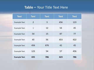 A Woman Doing Yoga On The Beach At Sunset PowerPoint Template