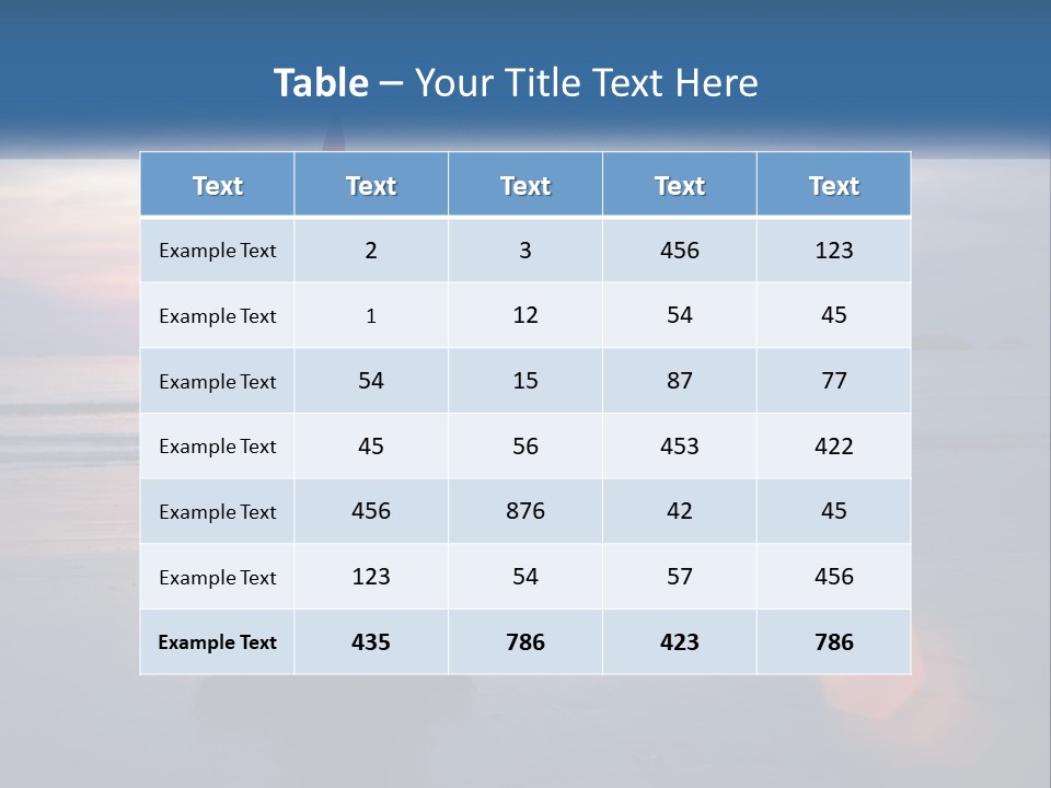 A Woman Doing Yoga On The Beach At Sunset PowerPoint Template