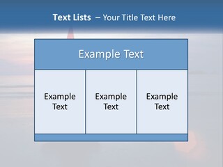 A Woman Doing Yoga On The Beach At Sunset PowerPoint Template