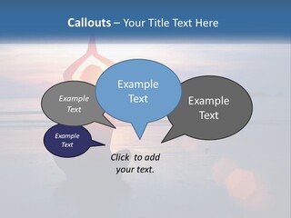 A Woman Doing Yoga On The Beach At Sunset PowerPoint Template