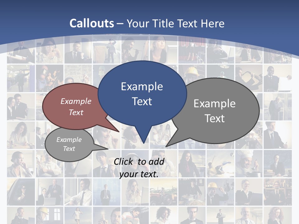 A Collage Of Photos With The Words Name Of Presentation Company Name PowerPoint Template