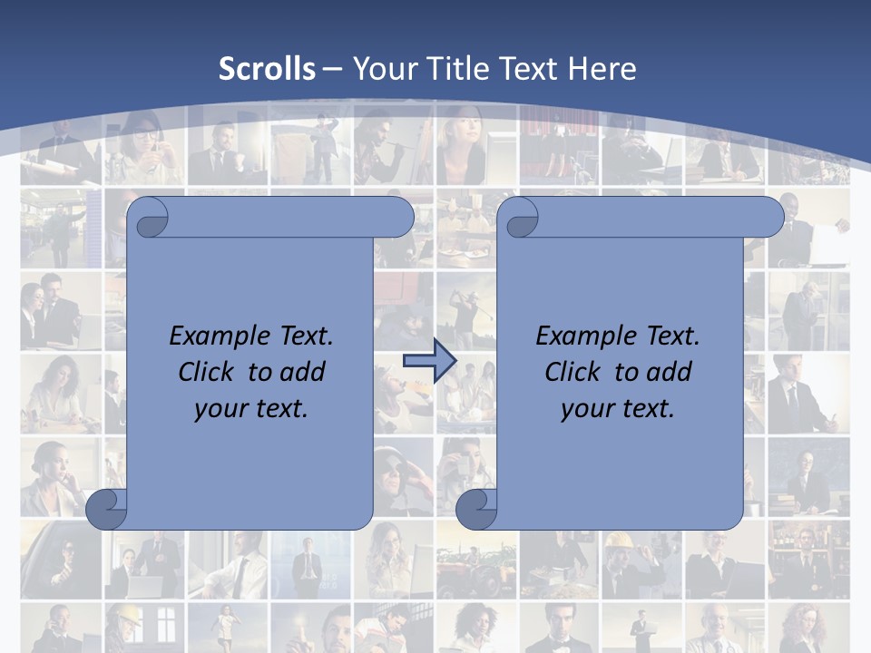 A Collage Of Photos With The Words Name Of Presentation Company Name PowerPoint Template