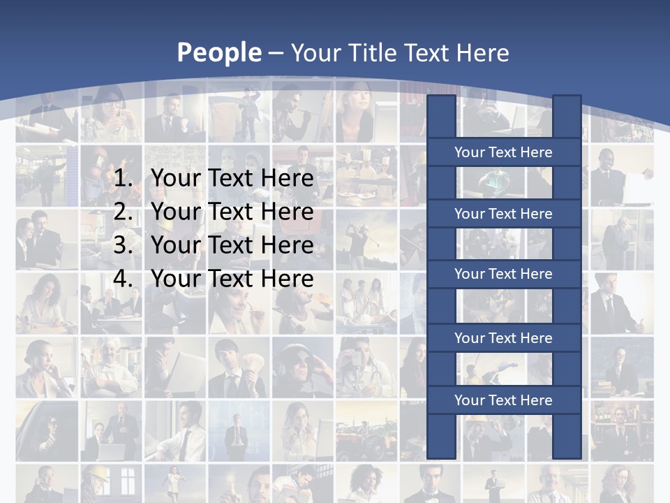 A Collage Of Photos With The Words Name Of Presentation Company Name PowerPoint Template