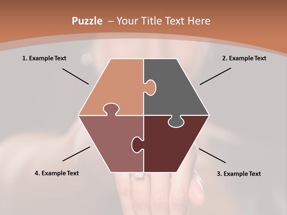 A Woman Pointing Her Finger Towards The Camera PowerPoint Template