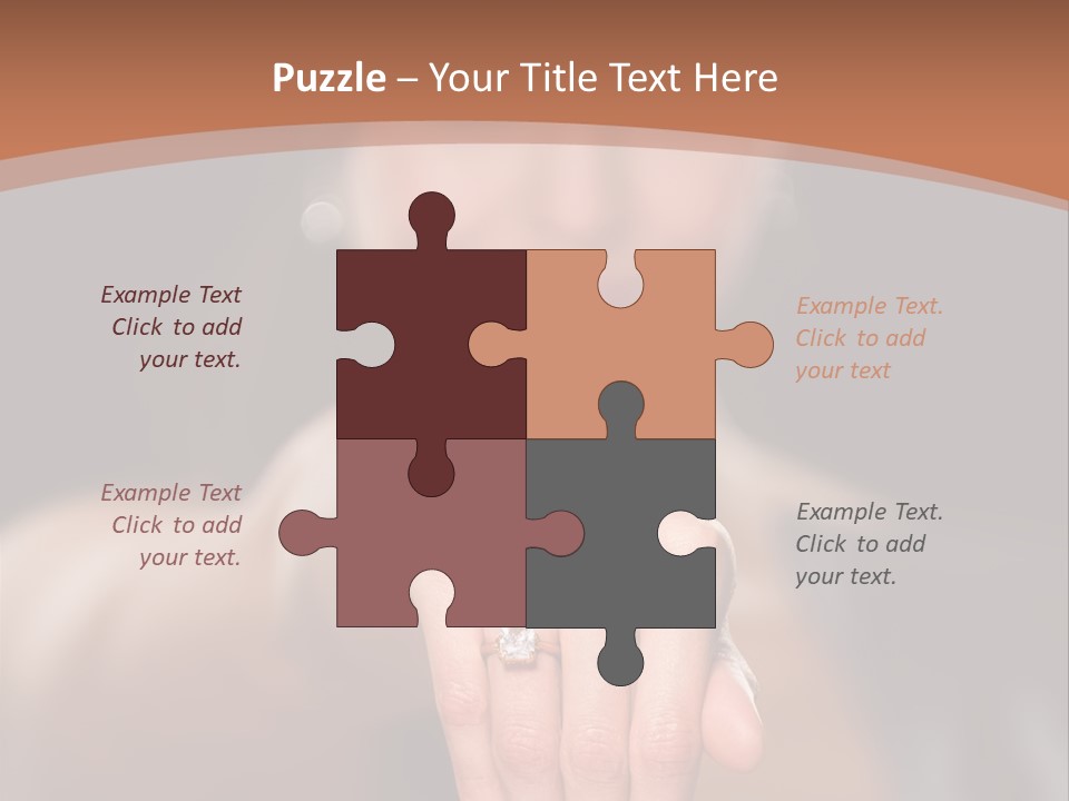 A Woman Pointing Her Finger Towards The Camera PowerPoint Template