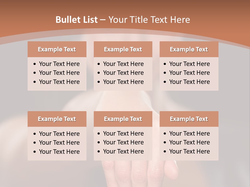 A Woman Pointing Her Finger Towards The Camera PowerPoint Template