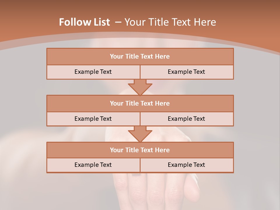 A Woman Pointing Her Finger Towards The Camera PowerPoint Template