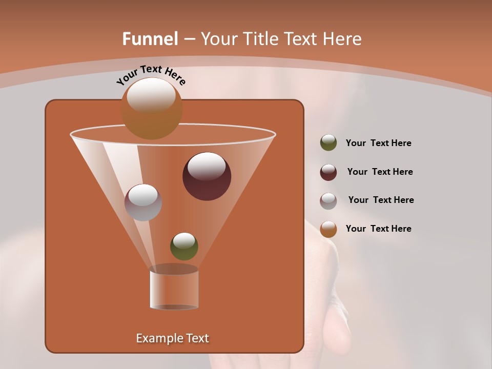 A Woman Pointing Her Finger Towards The Camera PowerPoint Template